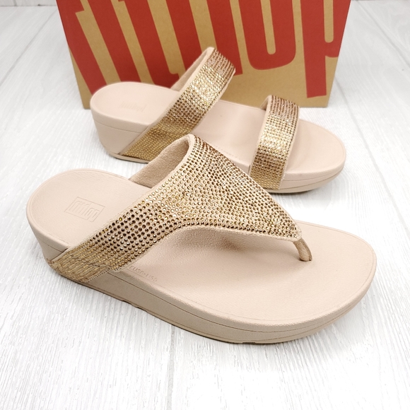 gold sandals size 5